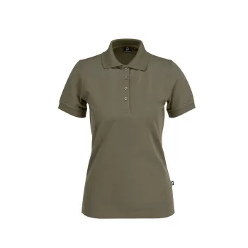 Jobeline Fly női galléros póló - taupe barna