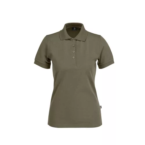 Jobeline Fly női galléros póló - taupe barna