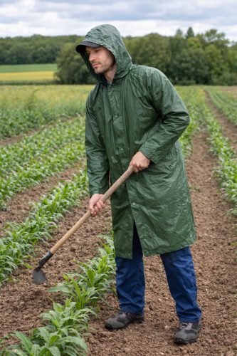 Nick H9206 orkán esőkabát - zöld