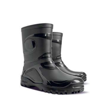 Demar Young 2 Black rövid szárú PVC csizma - fekete