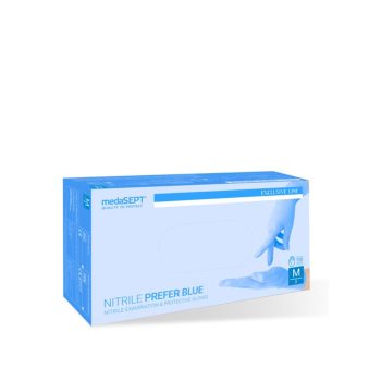MS Nitrile Prefer egyszerhasználatos kesztyű - kék