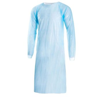 Procera egyszerhasználatos CPE fóliaköpeny - kék