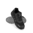 Procera Lotus S1PS gyorsfűzős félcipő - fekete-szürke