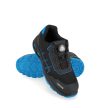 Procera Lotus S1PS gyorsfűzős félcipő - fekete - kék
