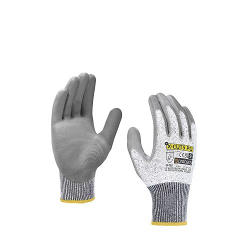 Procera X-CUT5 PU mártott vágásbiztos kesztyű - szürke