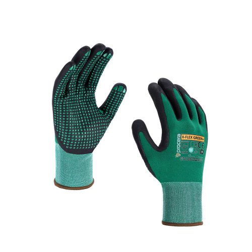 Procera X-Flex Green+ nitril mártott kesztyű