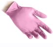 Reflexx N82 egyszerhasználatos nitril kesztyű - pink