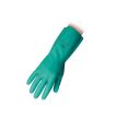 Reflexx R97 vegyszerálló nitril kesztyű - világoszöld