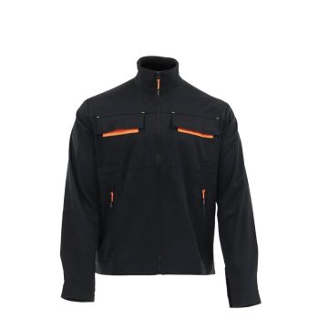 Sara Actiflex kabát - fekete - narancs