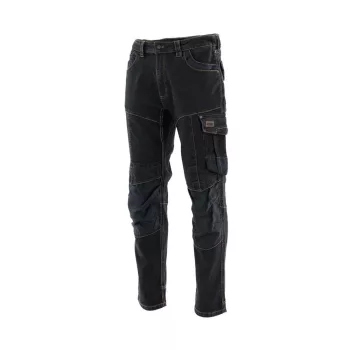Sara Western Rodeo Jeans farmer deréknadrág - fekete