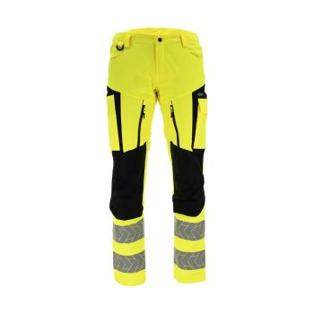   Sara Drogowiec Comfort Winter bélelt deréknadrág - sárga - fekete