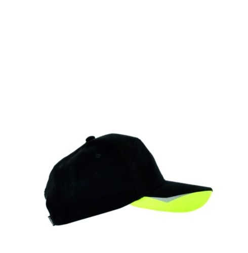 Sara Comfort Plus baseball sapka - fekete - sárga