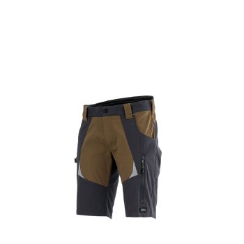 Sara Cottonflex rövidnadrág - barna - sötétszürke