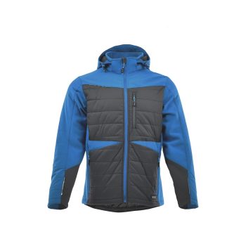   Sara Comfort Winter Hybrid bélelt kabát s.szürke - égkék