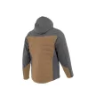 Sara Comfort Winter Hybrid bélelt kabát barna - s.szürke