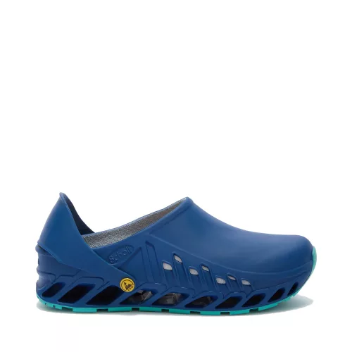Scholl Evoflex OB ESD pántos klumpa - navy kék