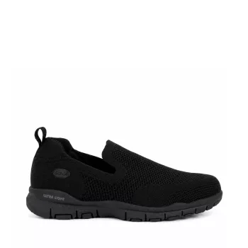 Scholl Jump Slip On félcipő - fekete