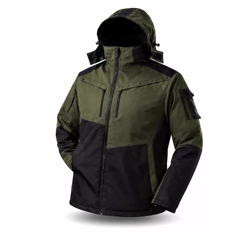 Urgent 917 kapucnis softshell bélelt kabát