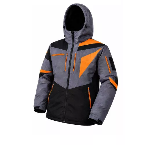Urgent 918 kapucnis softshell bélelt kabát