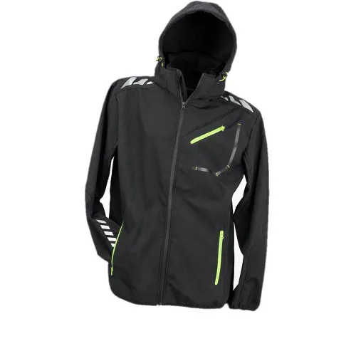 Urgent 938 kapucnis softshell kabát
