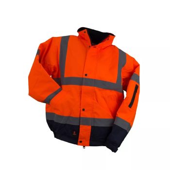   Urgent HSV bélelt jólláthatósági bomber kabát - narancs