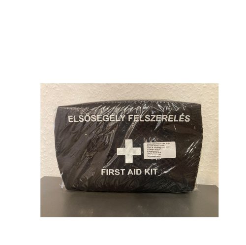 Elsősegély felszerelés B típus személygépkocsihoz